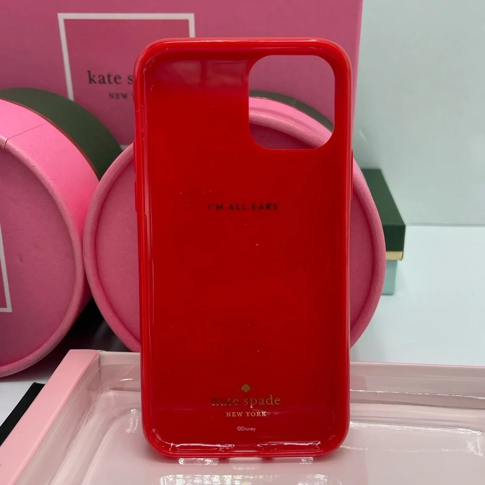 Kate Spade & Disney Minnie Mouse Iphone 11 PRO Case In Box Color Palevelmulti